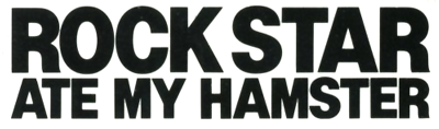 Rock Star Ate My Hamster logo for ZX Spectrum